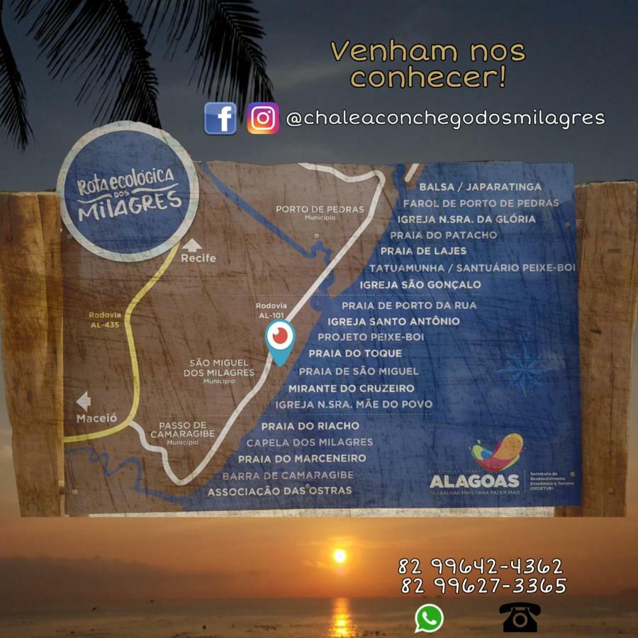 Chale Aconchego Dos Milagres Villa São Miguel dos Milagres Buitenkant foto